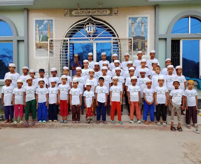 Orphanage Students in game field