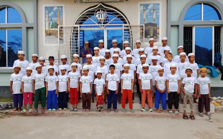 Orphanage Students in game field